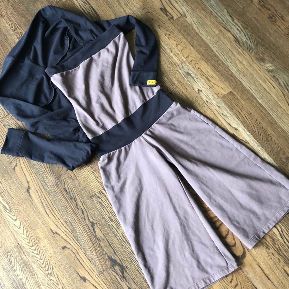 Unique Kania of Canada SET halter romper/shrug